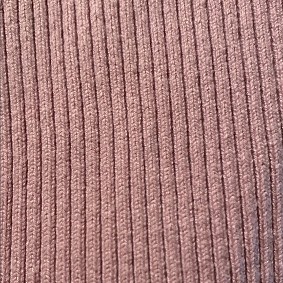 Zara Pink Ribbed Long Sleeve Top - Picture 4 of 9
